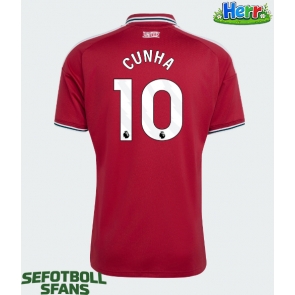 Manchester United Matheus Cunha #10 Hemmatröja 2026-27 Kortärmad
